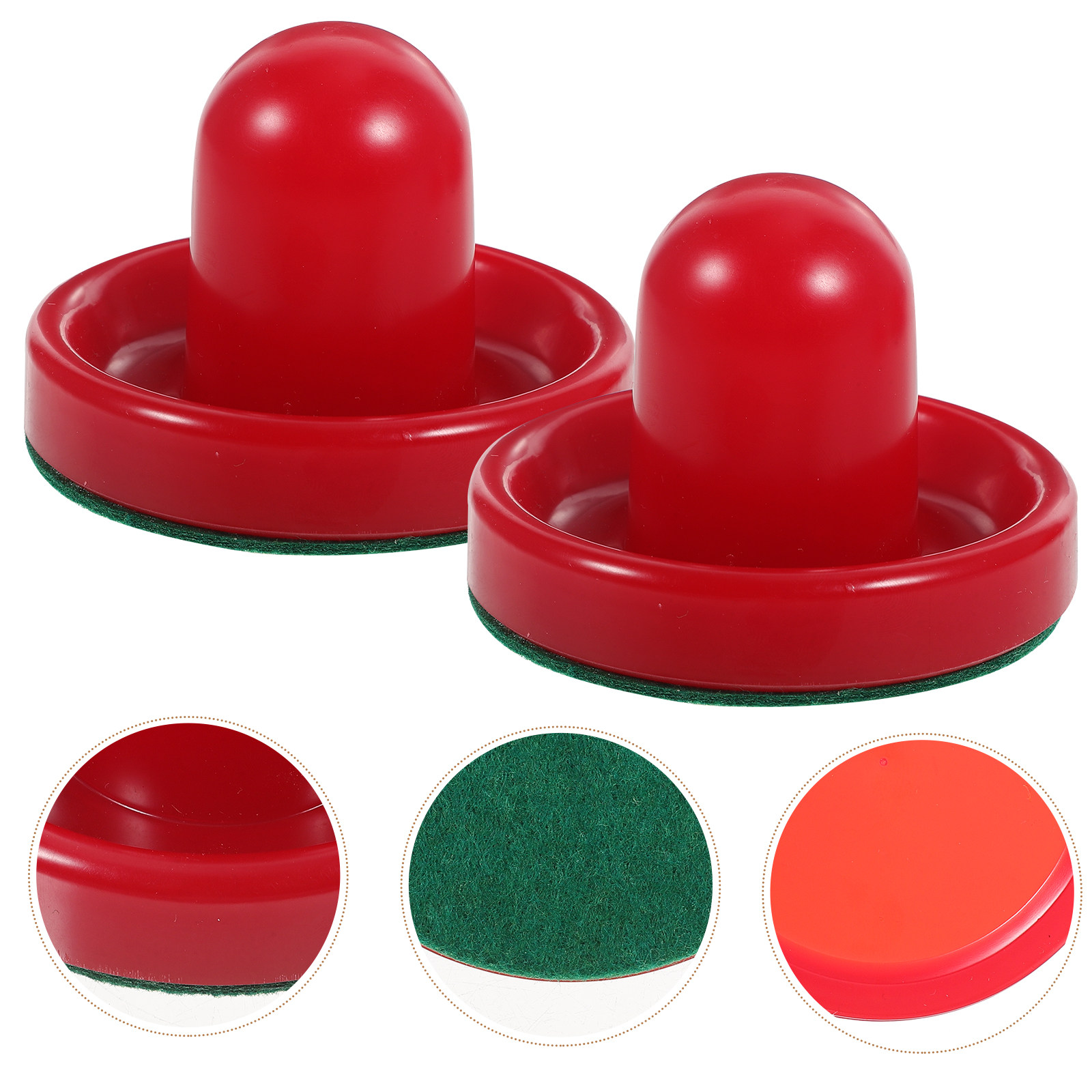 Air Hockey Table - 8-delige Air Hockey Pucks Pushers 76mm