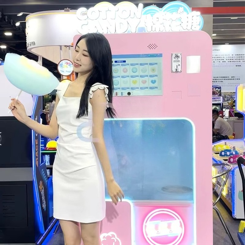Candy Vending Machine - Aanpasbaar robotontwerp volautomatische slimme marshmallow-suikergoedautomaat hoogrentabel