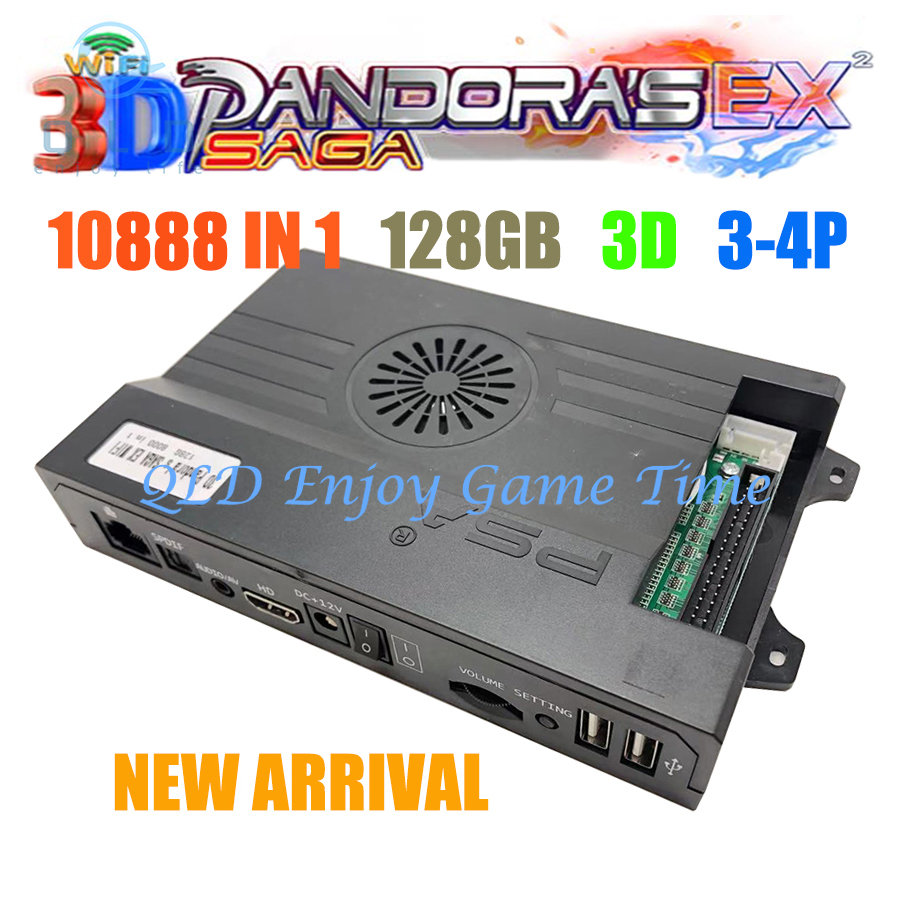 Trackball Controller Arcade - 128 GB 3D Pandora Saga EX2