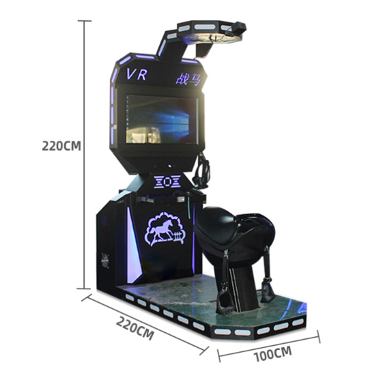 9D Vr Simulator - 9D VR Paardrijspelautomaat VR Paardrijden Schietsimulator