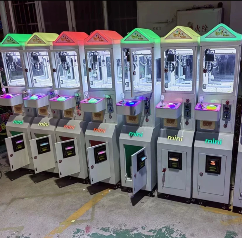 Arcade Toy Claw Vending Machine - Miniatuur muntbediende mega kleine klauwkraanautomaat arcade