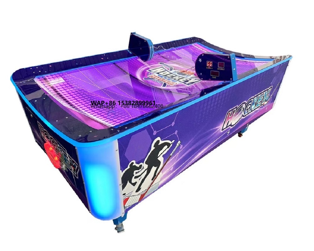 Air Hockey Table - Muntbediende amusementsarcade simulator airhockeytafel spelautomaat indoor