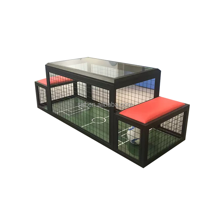 Foosball Table Commercial - S.Q.F Commerciële Interactieve Tafelvoetbaltafel met Muntinworp