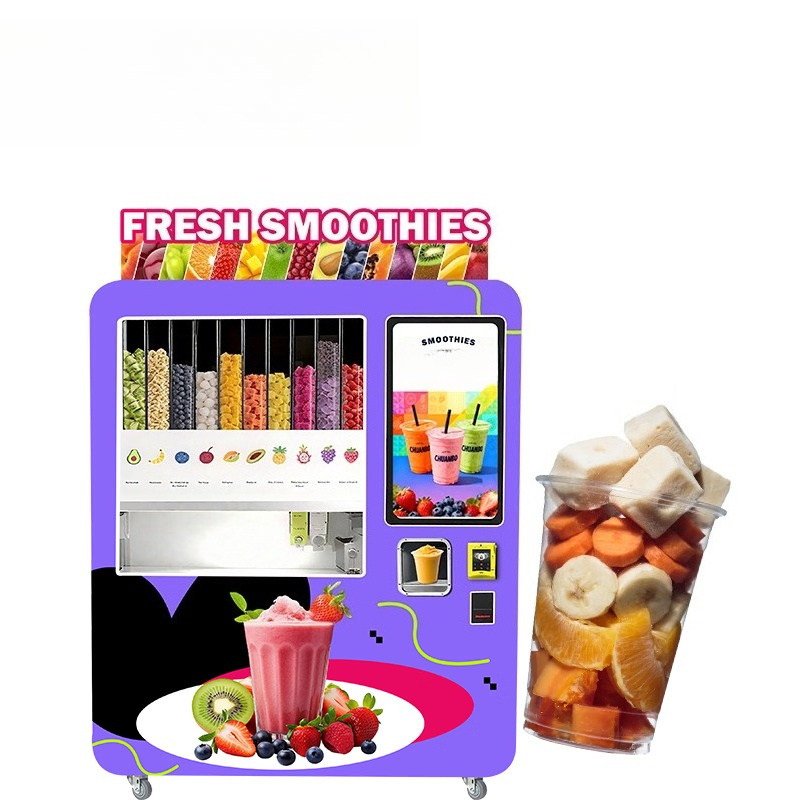 Vending Machine Qr Code - Professionele, innovatieve, volautomatische smoothie-automaat 2026, doe-het-zelf-maker,