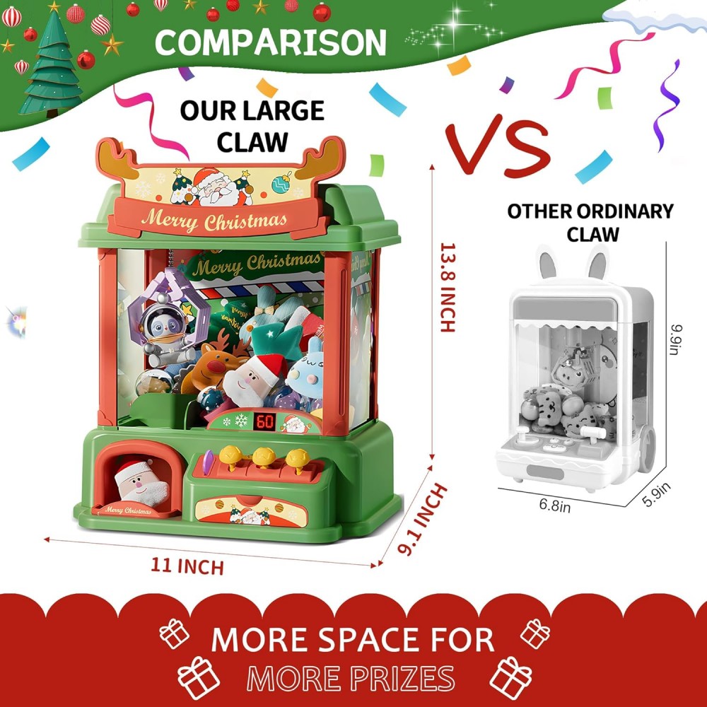 Kerst Klauw Machine Voor Kinde - Arcade Toy Claw Vending Machine recensie en prijs