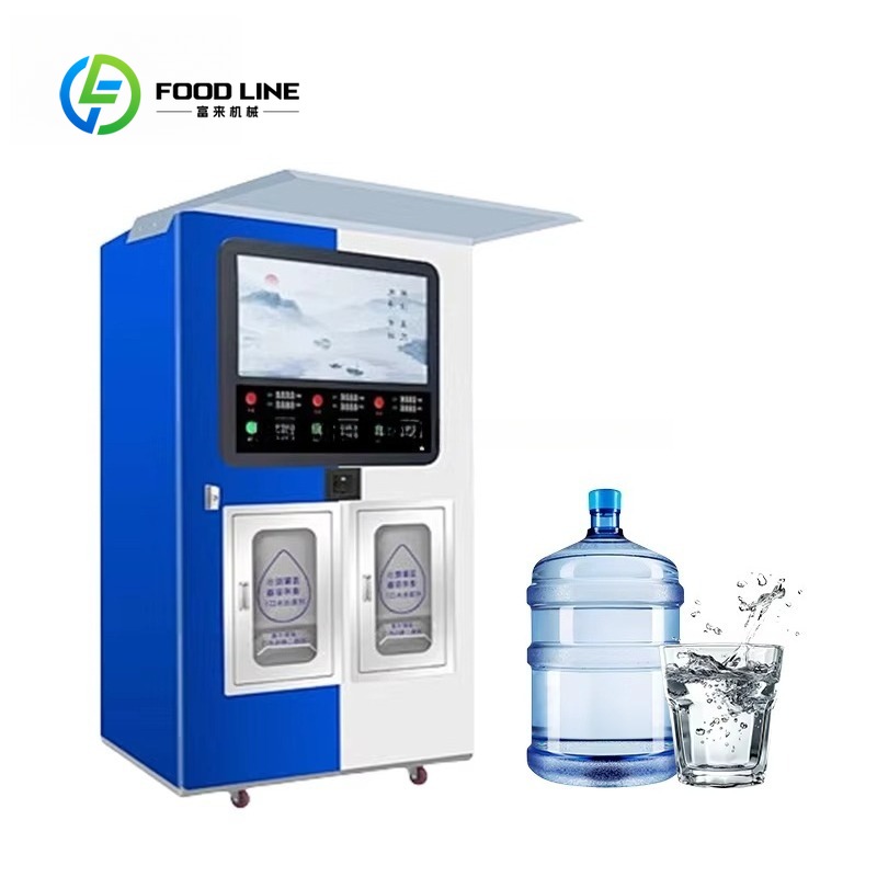 Waterzuiveringsautomaat met QR - Vending Machine Qr Code recensie en prijs