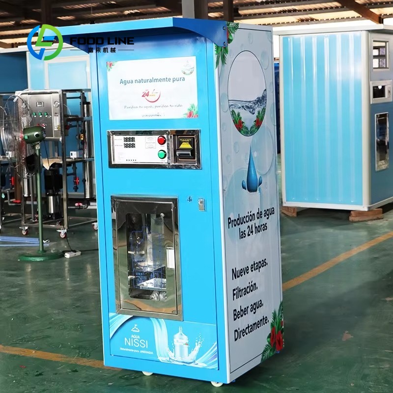 Waterzuiveringsautomaat met QR - Vending Machine Qr Code recensie en prijs