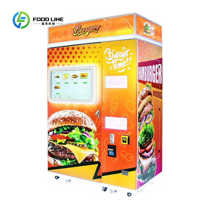 Automatische slimme hamburgerv - Vending Machine Qr Code recensie en prijs