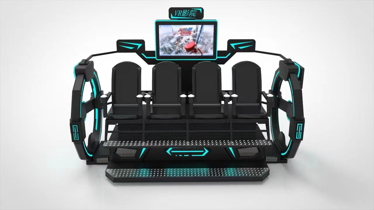 Hoge kwaliteit themapark 4-zit - 9D Vr Simulator recensie en prijs