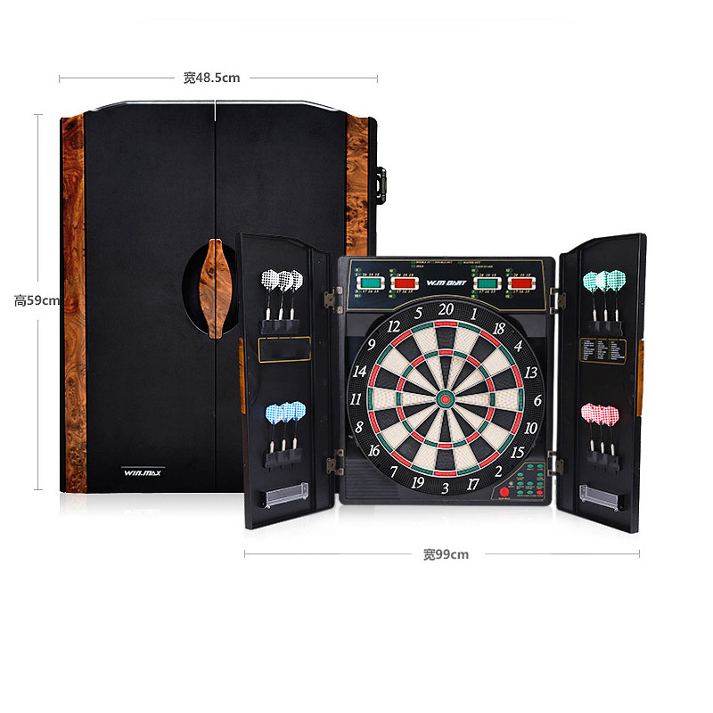 Elektronische dartkast met aut - Electronic Dartboard Cabinet recensie en prijs