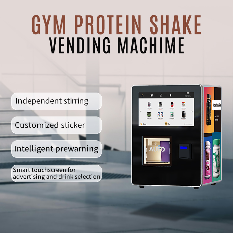 Duurzame eiwitshake-automaat,  - Vending Machine Qr Code recensie en prijs
