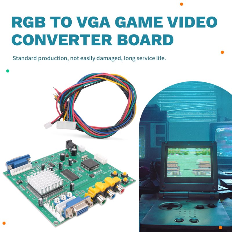 GBS8200 CGA/EGA/YUV/RGB naar V - Usb Game Board Jamma recensie en prijs