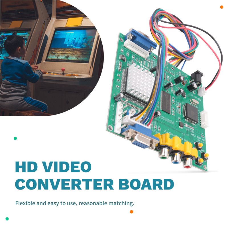GBS8200 CGA/EGA/YUV/RGB naar V - Usb Game Board Jamma recensie en prijs