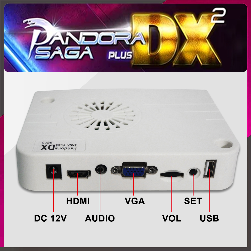 Arcade 9800 in 1 Pandora Saga  - Trackball Controller Arcade recensie en prijs
