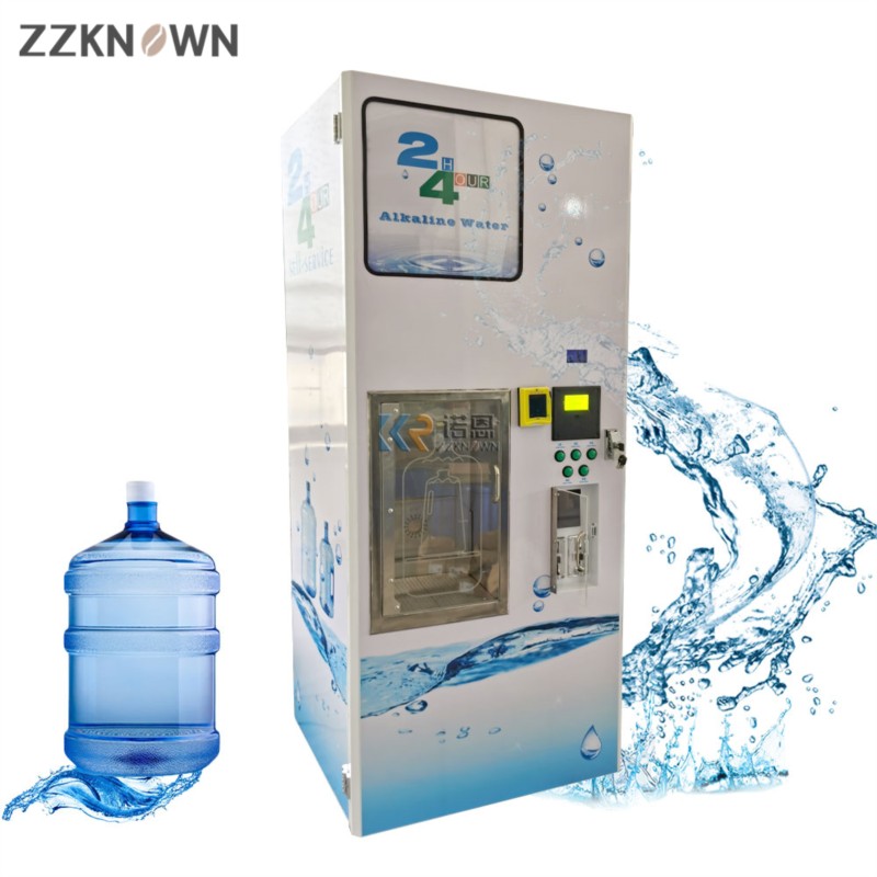 Aanpasbare ijs- en waterautoma - Vending Machine Qr Code recensie en prijs