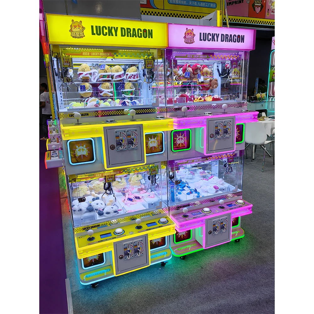 # Nieuwe kleurrijke klauwmachi - Arcade Toy Claw Vending Machine recensie en prijs