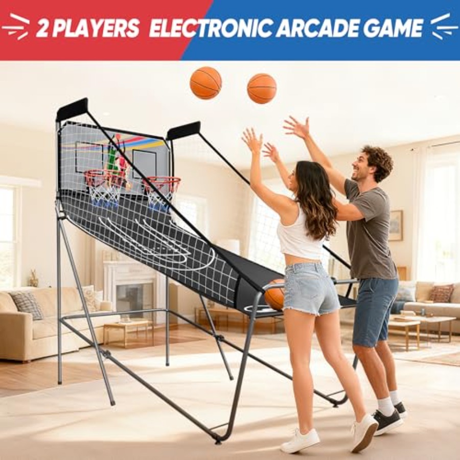 Opvouwbaar elektronisch basket - Arcade Games & Vending Llc recensie en prijs