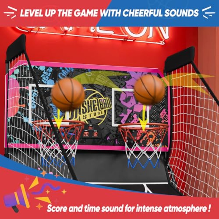 Opvouwbaar elektronisch basket - Arcade Games & Vending Llc recensie en prijs