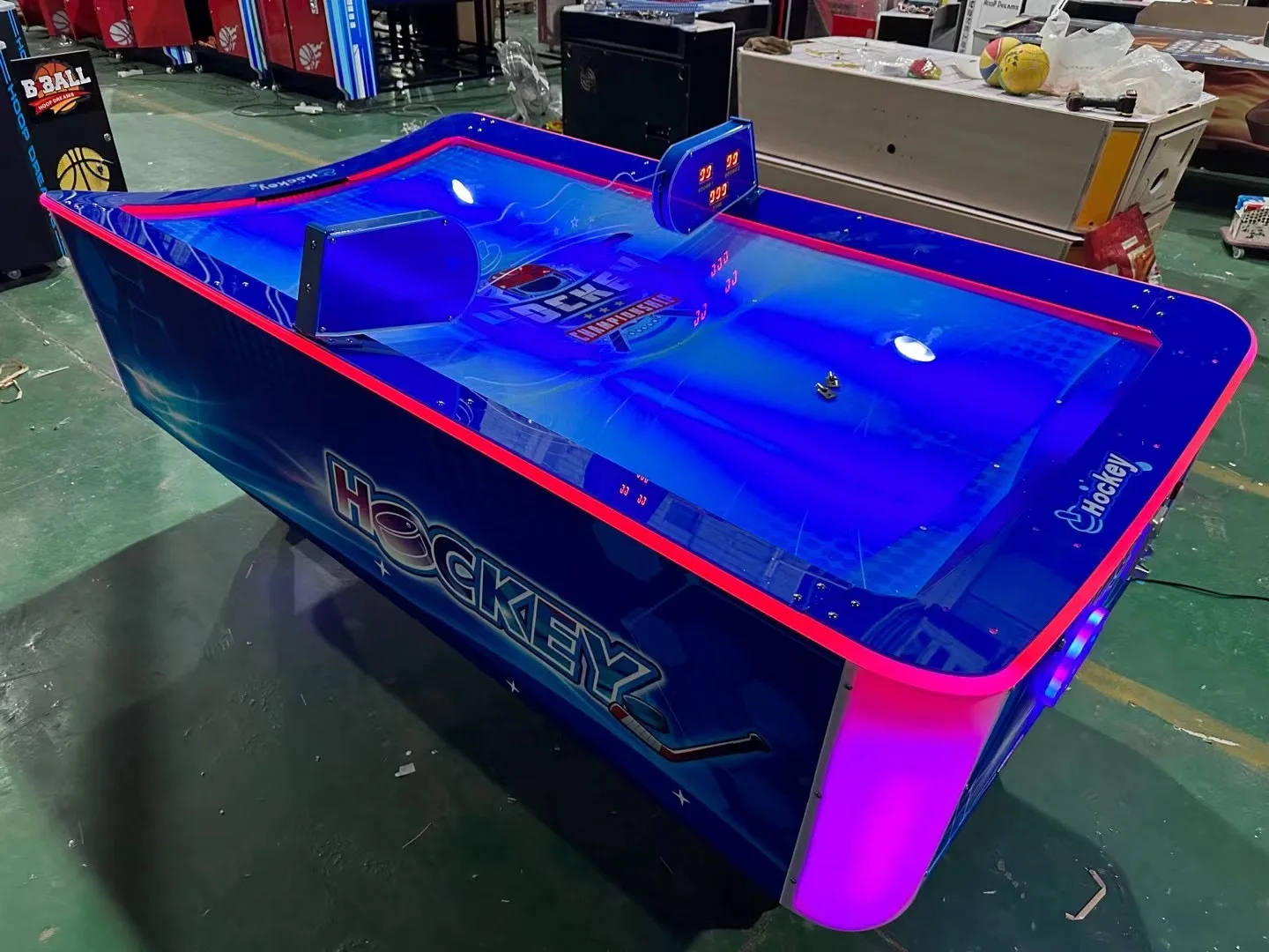 Muntbediende amusementsarcade  - Air Hockey Table recensie en prijs