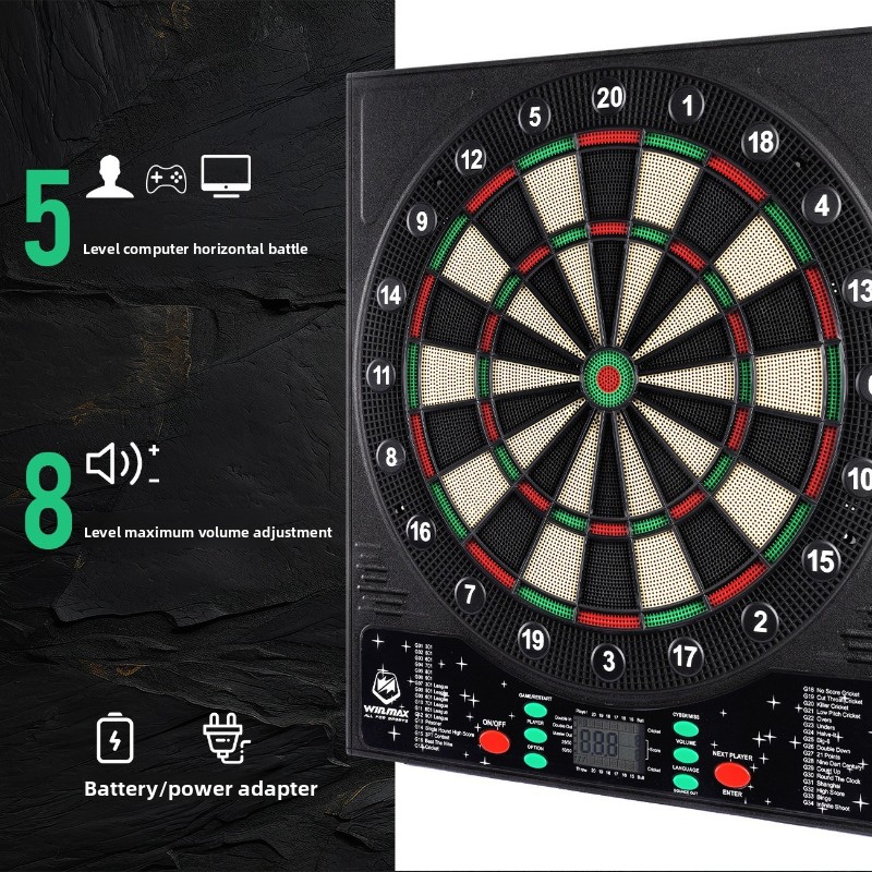 Elektronisch dartbord LED elek - Electronic Dartboard Cabinet recensie en prijs