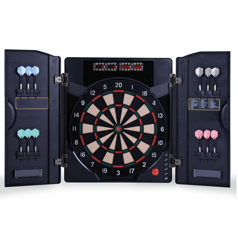 Elektronische dartkast met aut - Electronic Dartboard Cabinet recensie en prijs