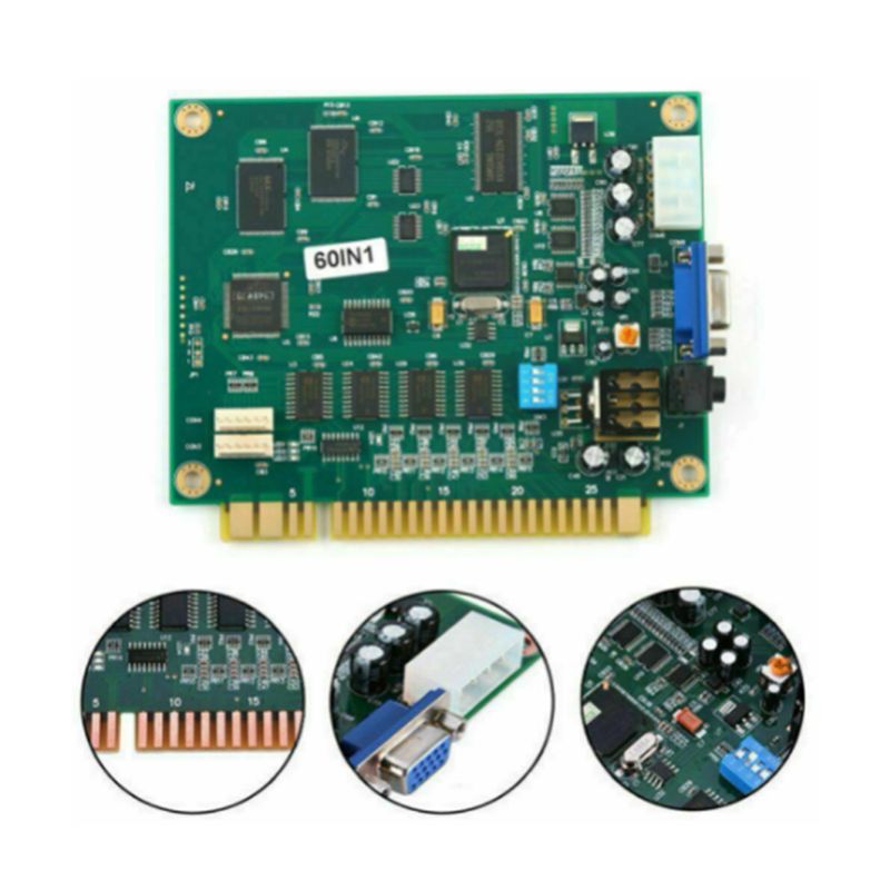 Efficiënte 4X 60-in-1 Multicad - Usb Game Board Jamma recensie en prijs