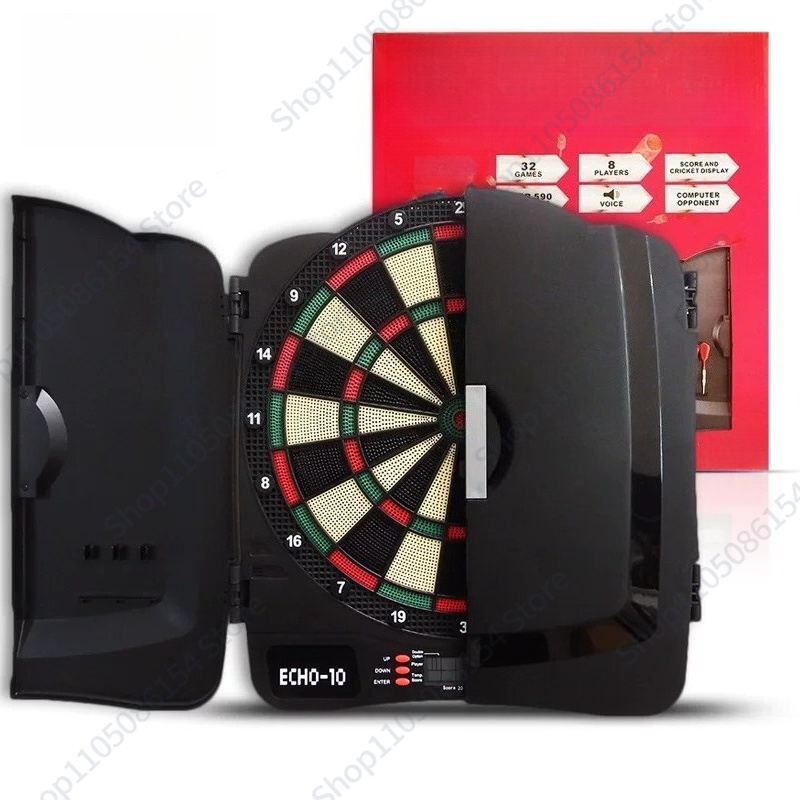 Zachte veiligheids-dartbordset - Electronic Dartboard Cabinet recensie en prijs