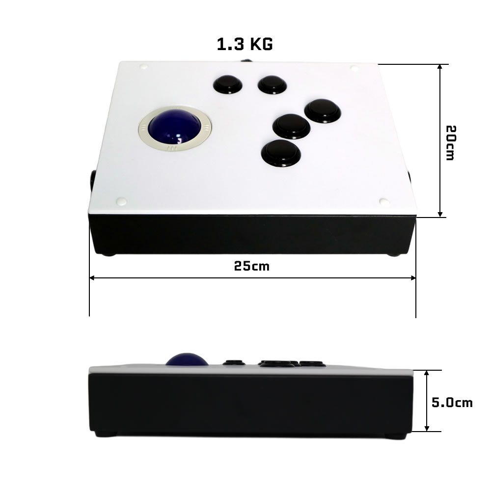 FightBox R6 USB Sanwa Button A - Trackball Controller Arcade recensie en prijs